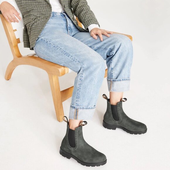 Blundstone #1630 High Top Boots - Rustic Black - Picture 4 of 5